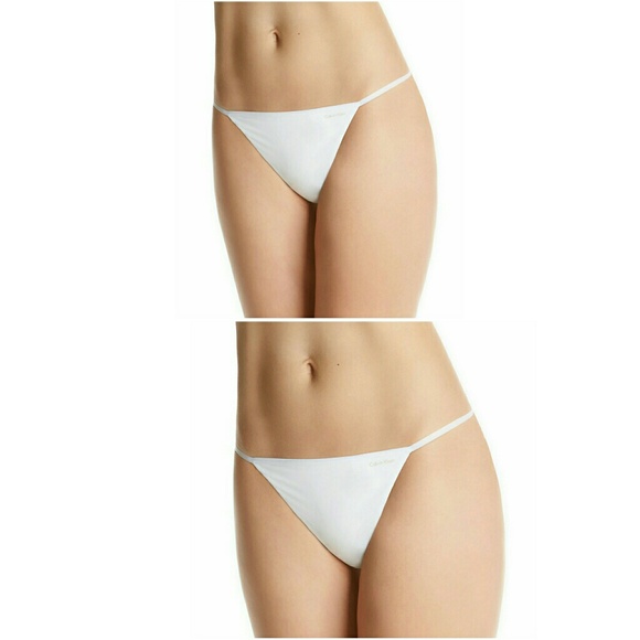 calvin klein sleek string thong
